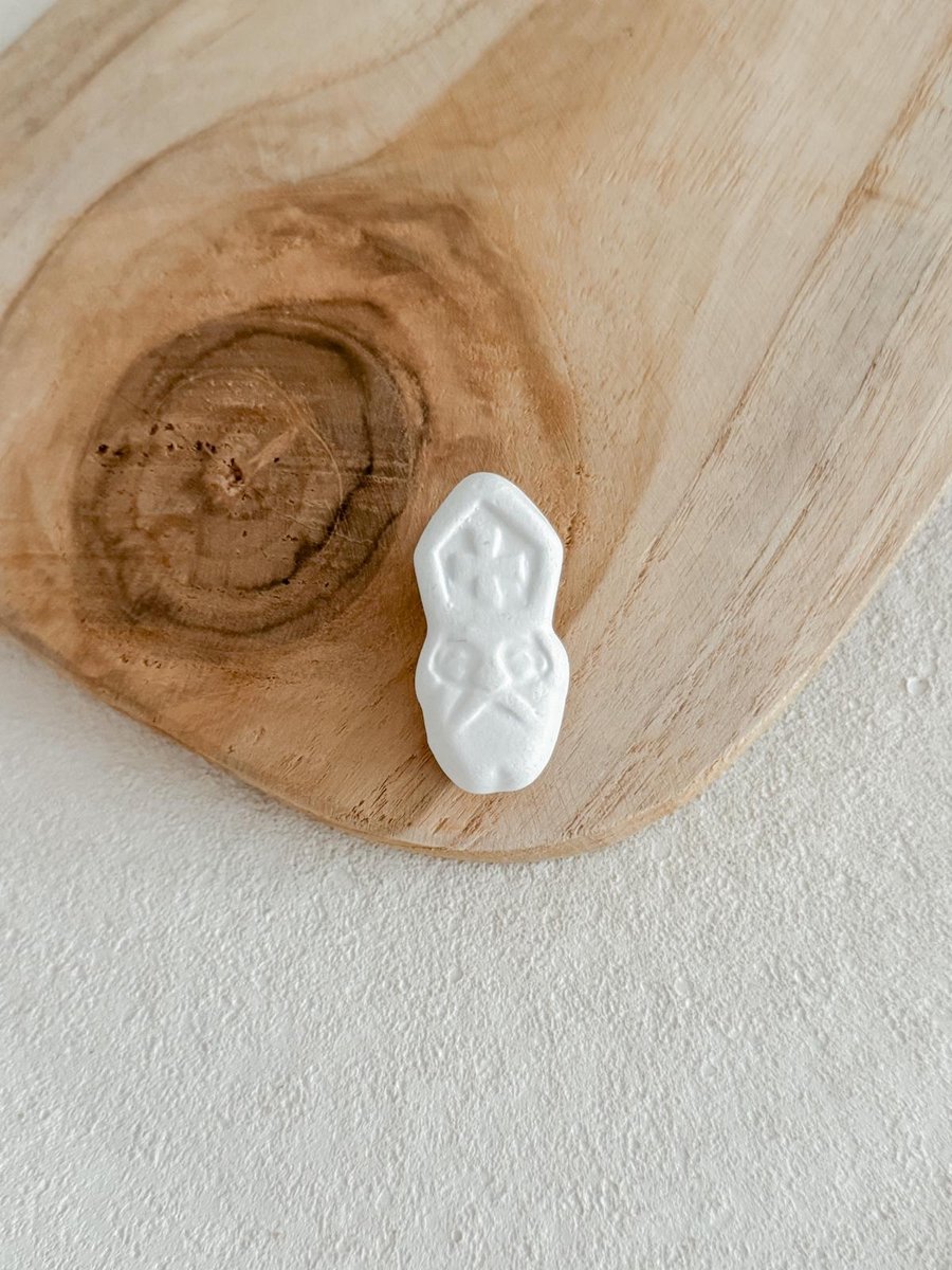 Sint Schuimpje Haarspeldje - Wit - Haarspeldjes voor Meisjes - Sinterklaas - Pakjesavond - Schoencadeautje - Haaraccessoires voor Kinderen