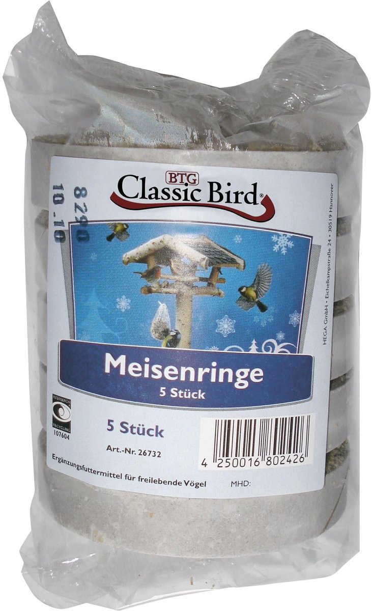 Classic Bird Meisenringe | 20 Stück