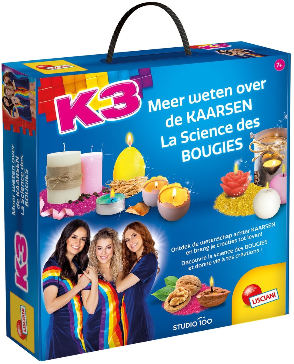 Lisciani - k3 - kaarsen maken