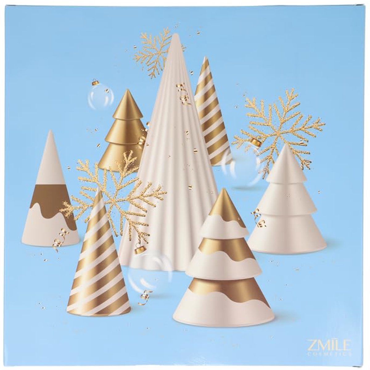 Beauty Adventskalender 2025 voor Meisjes | 24 Make-Up Verrassingen | Geschenkset | Sint & Kerst Cadeau - 28 x 28 x 3 cm