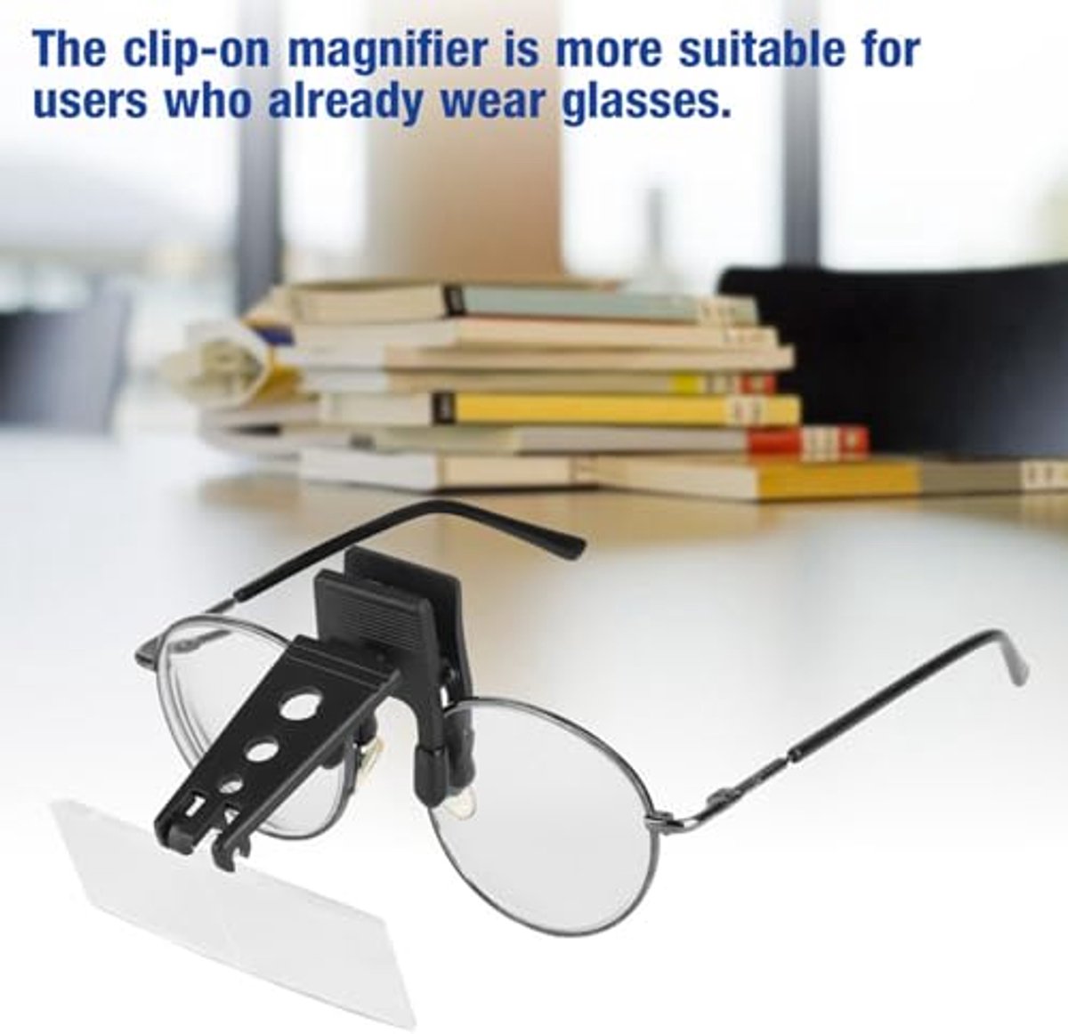 Clip-on Vergrootglas, Vergrootglas 1.5x 2.5x 3.5x Clip-on Loepbril 3 Stuks Lensglas Vergrootglas Vizier Vergrootglazen