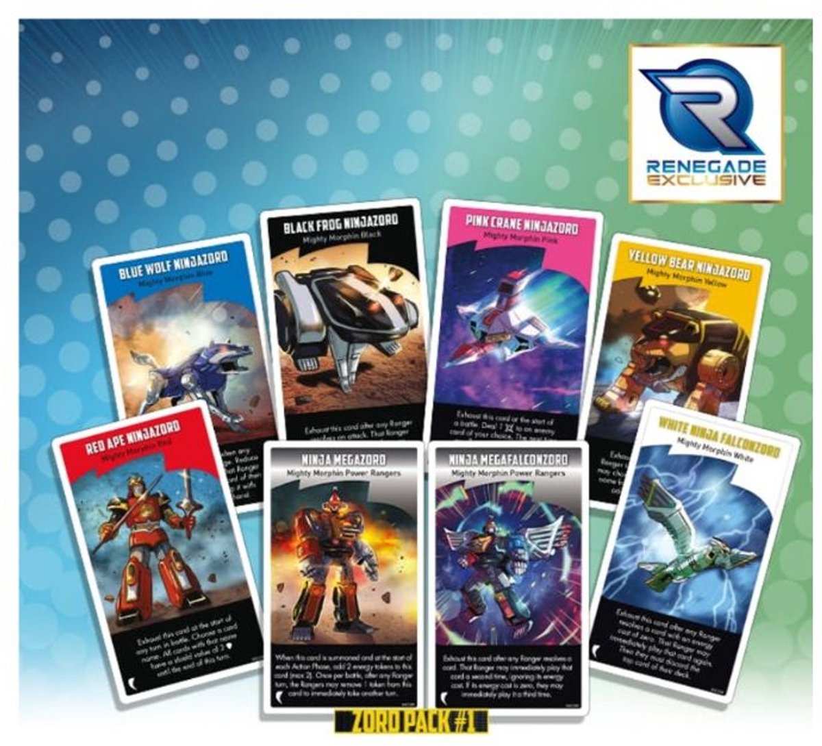 Power Rangers: Heroes of the Grid Zord Promo Pack #1 - Kaartspel - Engelstalig - Renegade Game Studios