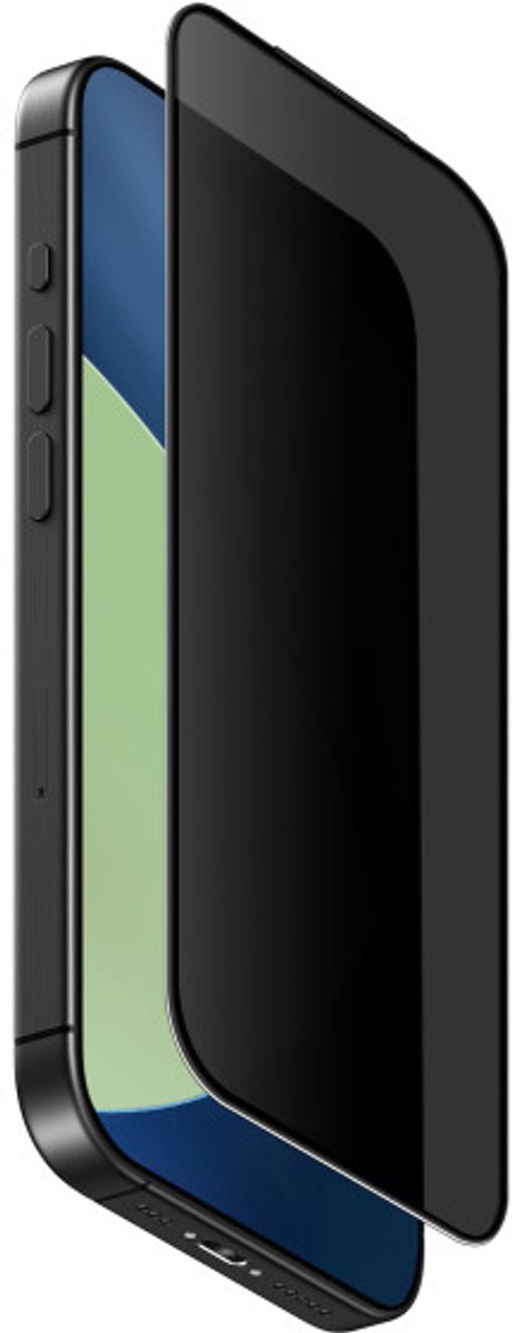 Geschikt voor iPhone 16 Pro / iPhone 17 Privacy Gehard Glas - Extra Privacy en stevig