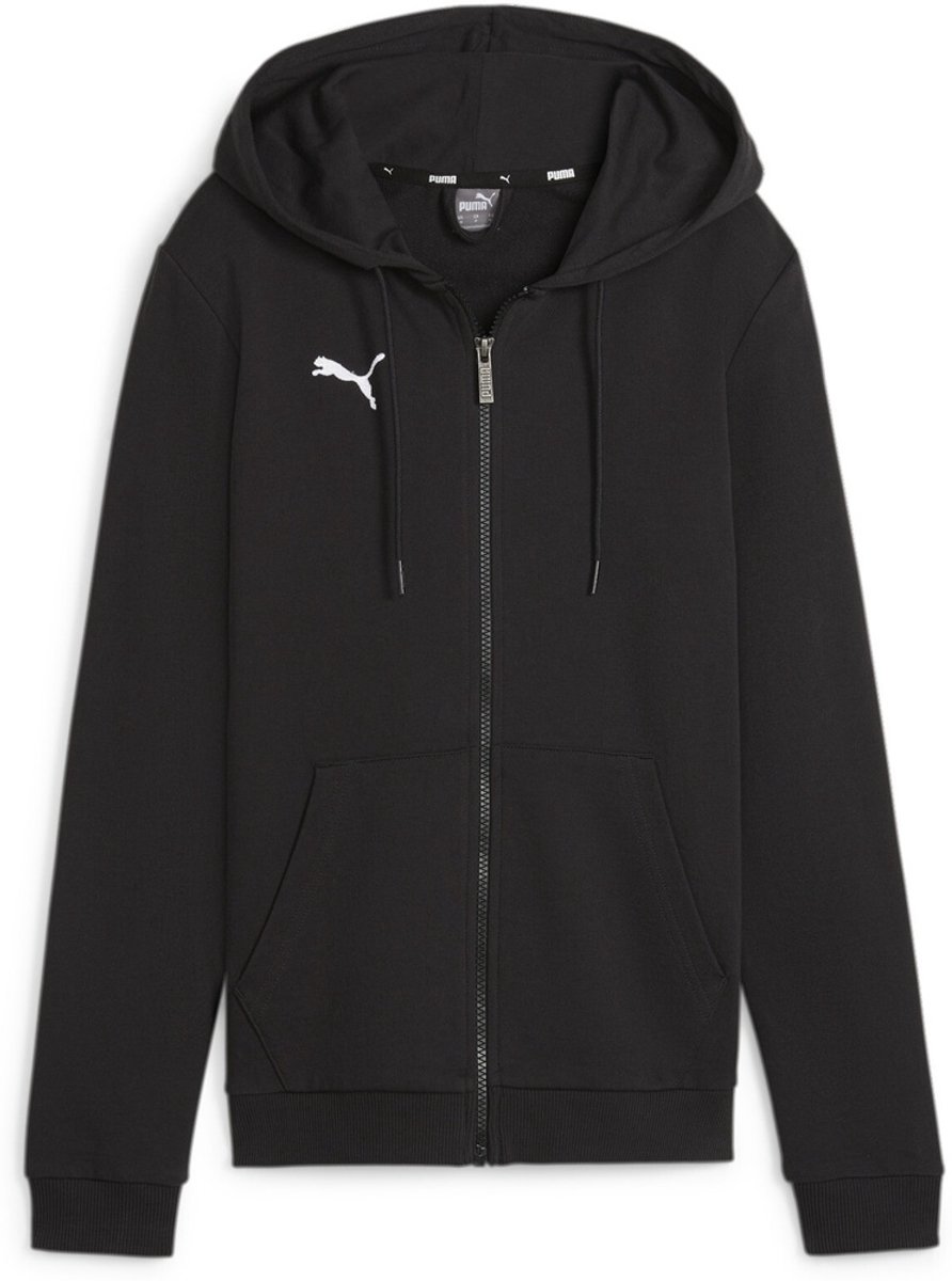 Puma dameshoodie TeamGoal CasuaLongsleeve Hooded Jacket Wmn 658597 Zwart