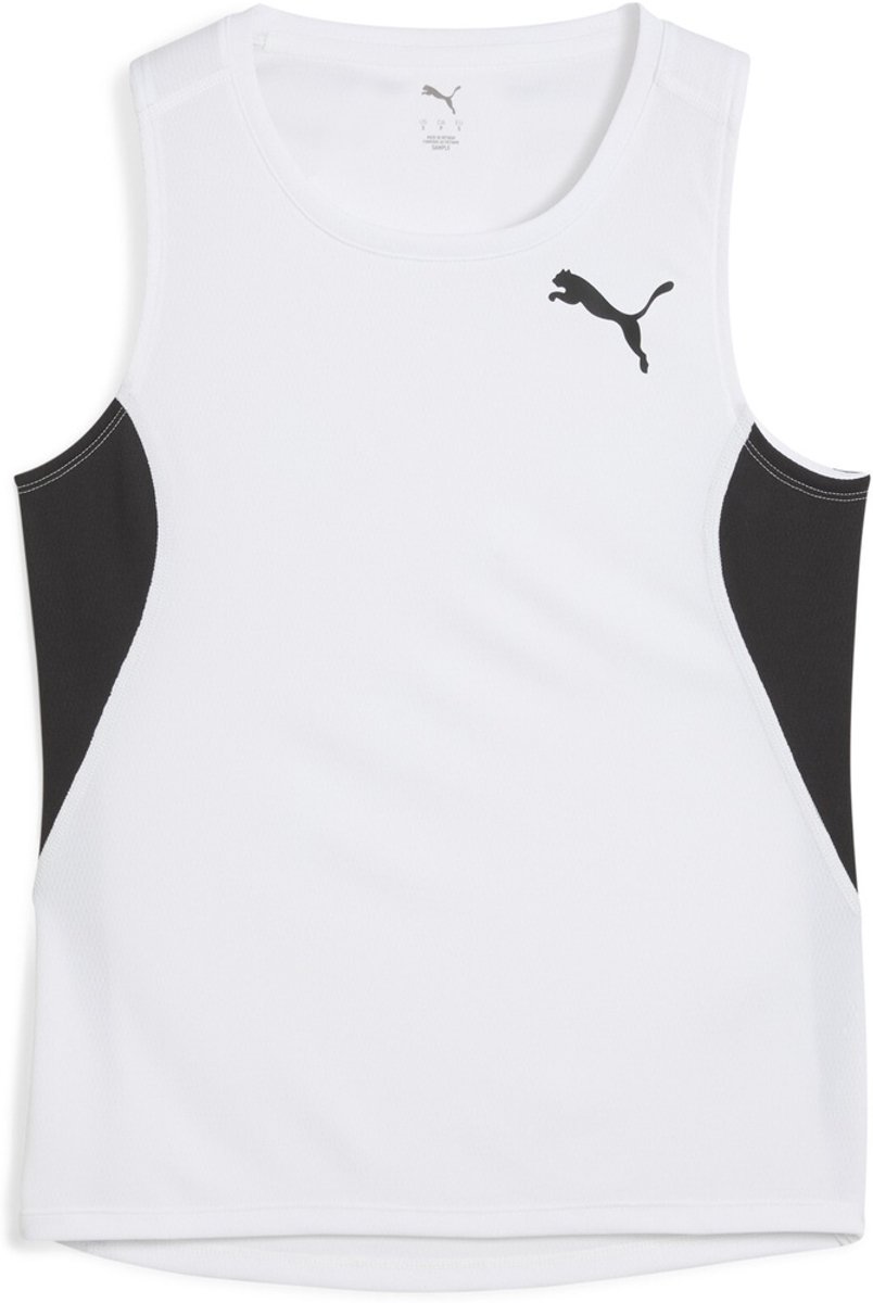 Puma sportshirt voor dames W CROSS THE LINE SingleT 3.0 526751 Wit