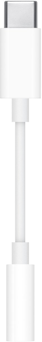 Apple MU7E2ZM/A kabeladapter/verloopstukje 3.5mm USB-C Wit