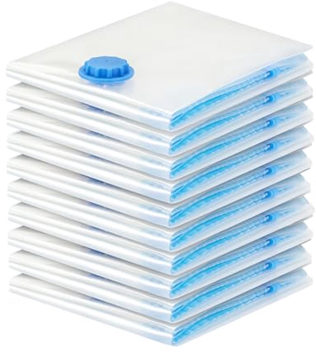 Ruimtebesparende Vacuümzakken voor Kleding en Beddengoed - 10 Stuks 100 x 120 cm