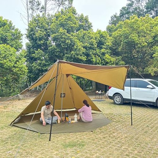 Man Tipi Hot Tent voor Winter Camping en Backpacken - Waterdichte Survival Bivvy — afbeelding 3