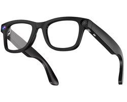 VisionIQ AI Smart Glasses – Slimme Bril met 8 MP Camera • AI-Vertaling • Touch Control • Beeldstabilisatie • 32 GB Opslag • Bluetooth & WiFi