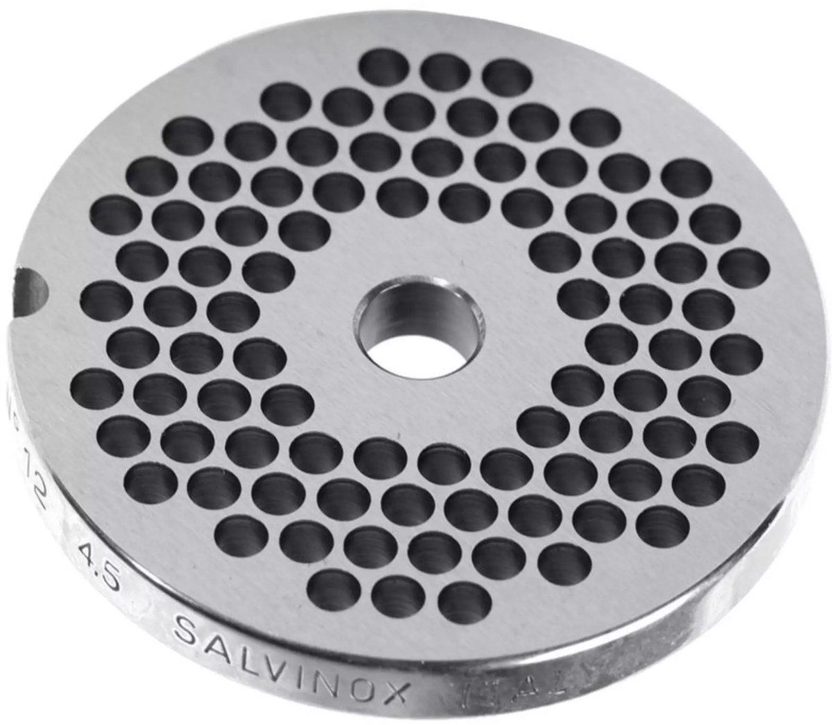 HENDI Vleesmolen maalschijf - rvs - 82 mm - gatdiameter 4,5 mm - zilverkleurig - fijn malen