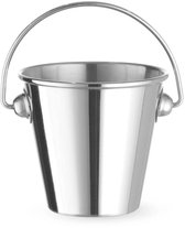 HENDI Serveeremmer rvs met handgreep - diameter 7,5 x hoogte 6,6 cm - zilver - snacks horeca