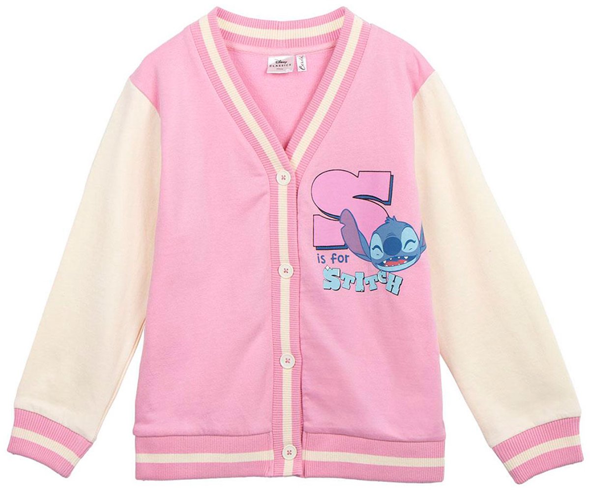 Cerda Group Cotton Brushed Baseball Stitch Jas 6 Years Meisjes Roze
