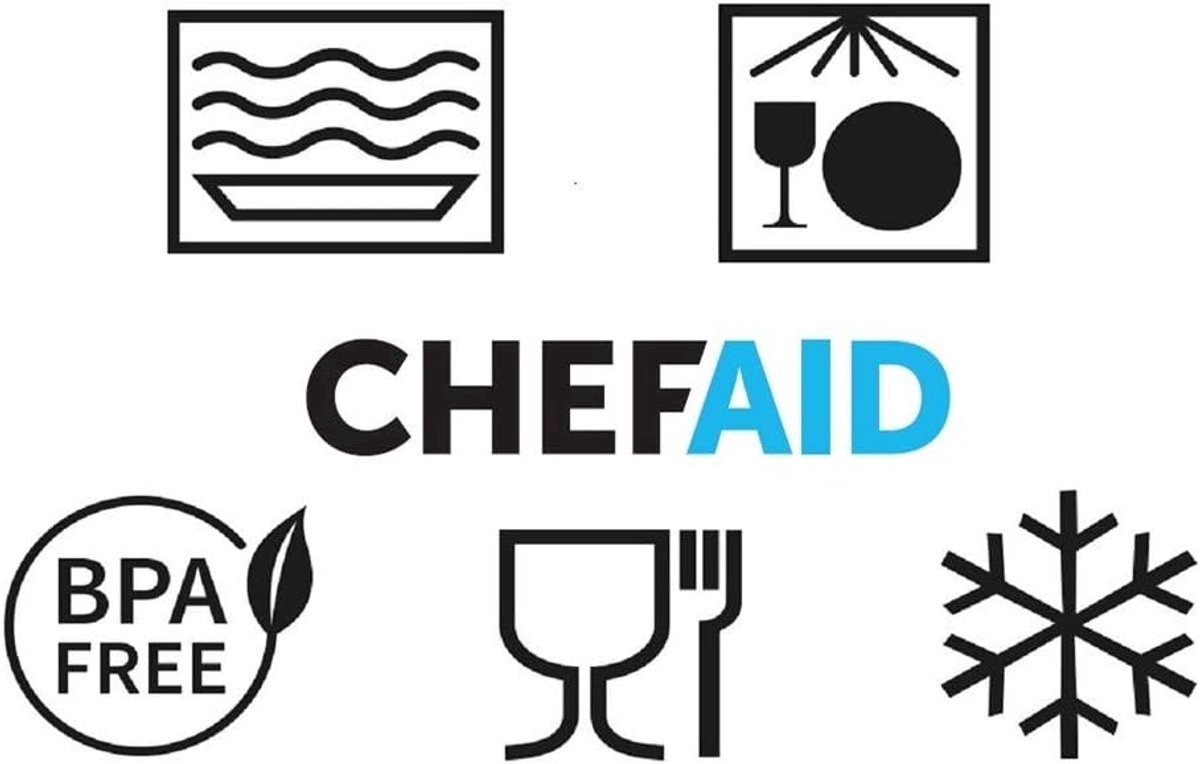 Chef Aid Springvorm 20 cm - Ronde Taartvorm met Losse Bodem - Antiaanbaklaag - Bakvorm - PFAS-vrij – foto 6