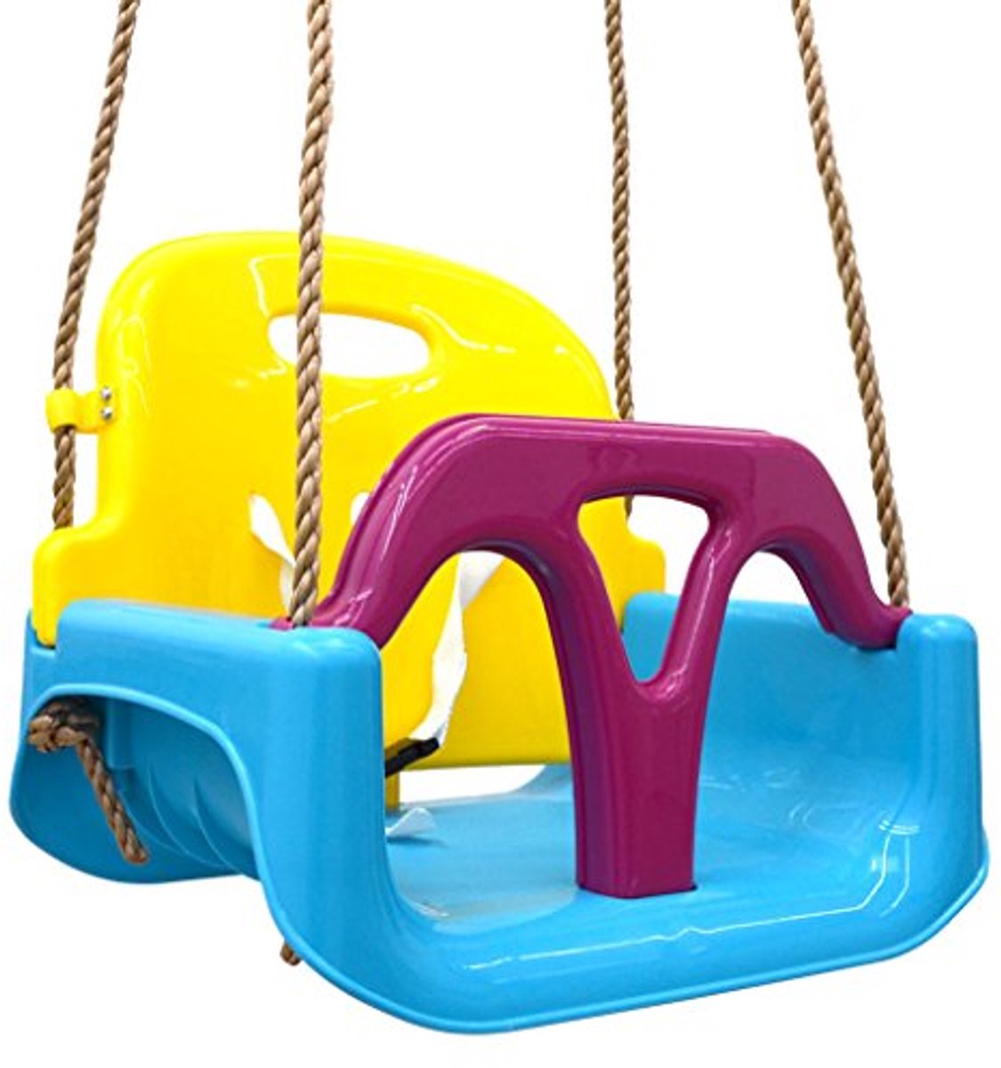 Image of 3-in-1 Kinderschommel voor Binnen en Buiten - Veilige Babyschommel van 40x43x33cm