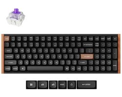 Keychron K4 HE toetsenbord Nebula special edition zwart