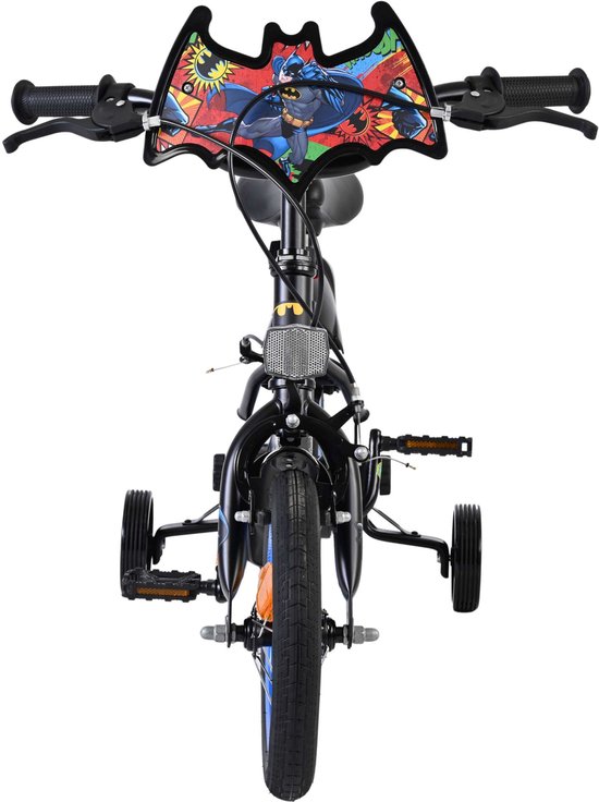 Batman Kinderfiets - Jongens - 12 inch - Zwart - Twee handremmen van Volare — afbeelding 2