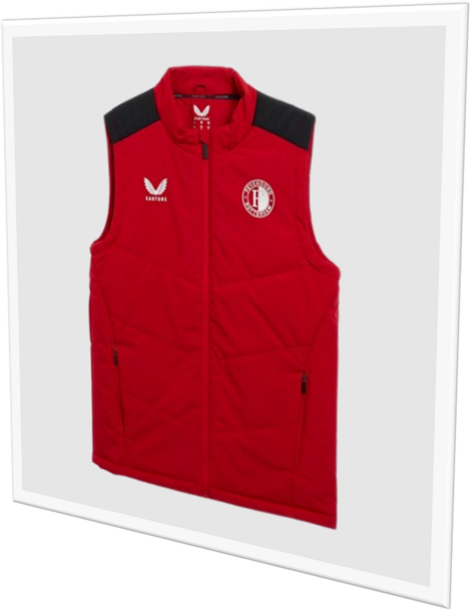 Feyenoord body warmer, maat L