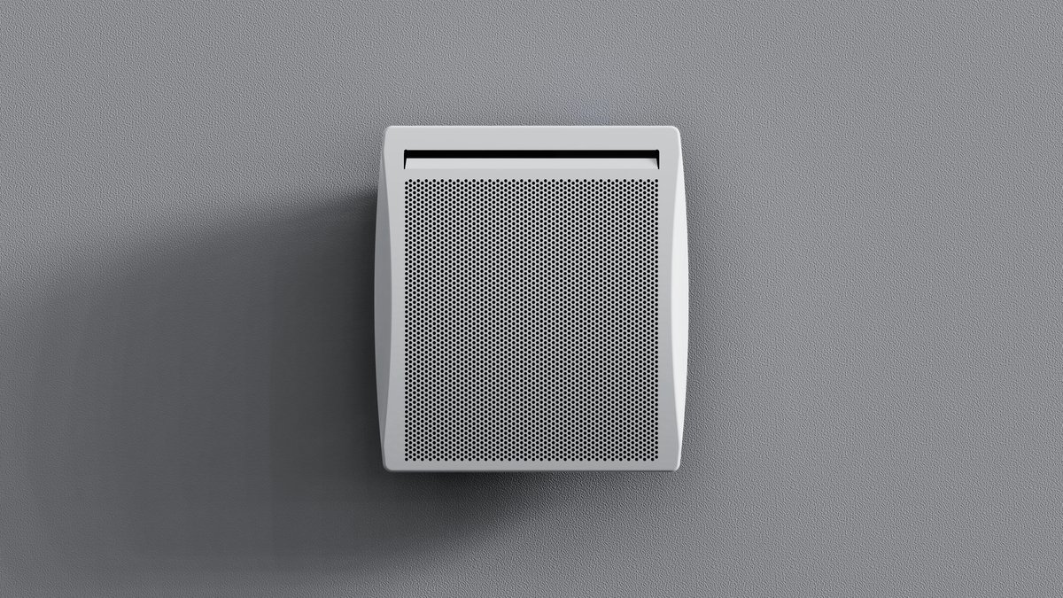 Helvetia HPR05IB1 - Paneelradiator 500W met stralingswarmte - LCD aanduiding - Programma 7 dagen
