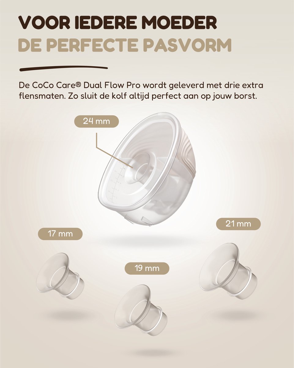 CoCo Dual Flow Pro - Handsfree Borstkolf thumbnail 6