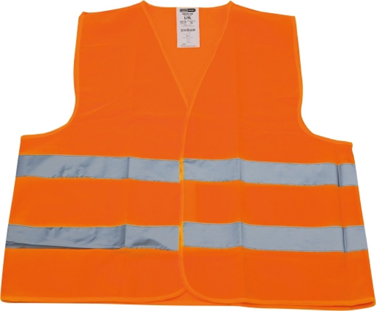 Veiligheidsvest oranje- One size fits all- EN ISO 20471 Class 2