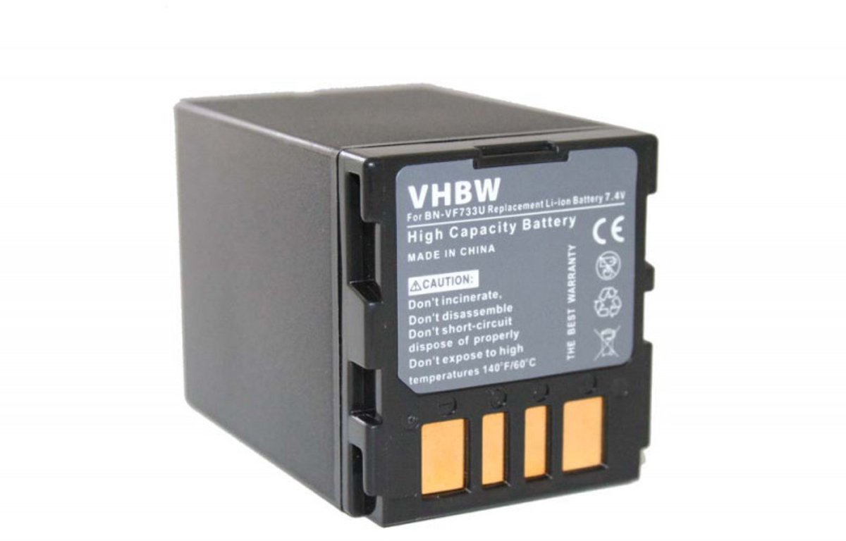 Camera accu compatibel met JVC BN-VF733U / 2200 mAh