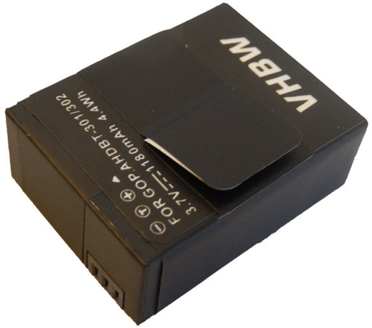 Camera accu compatibel met GoPro Hero3 en Hero3+ vervangt AHDBT-201, AHDBT-301 en AHDBT-302 / 1180 mAh