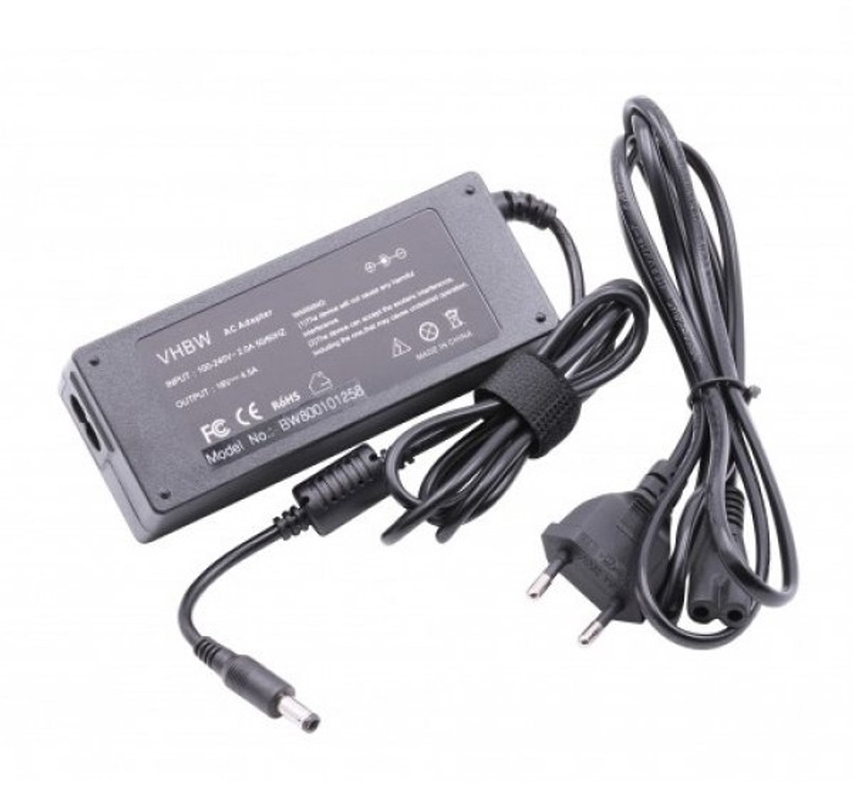 Notebook en tablet lader 16V / 4,5A / 72W - 5,5mm x 2,5mm voor o.a. IBM Lenovo en Panasonic
