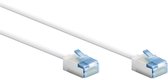 Câble réseau FTP CAT6A Slimline 10 Gigabit - CU - Ultraflex - 0 mètre - Wit