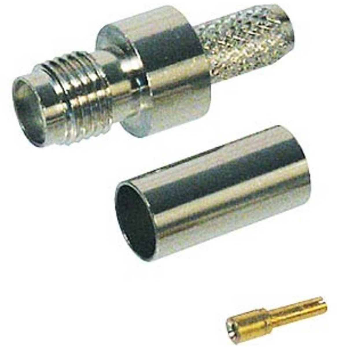 SMA (v) krimp connector - RG-174