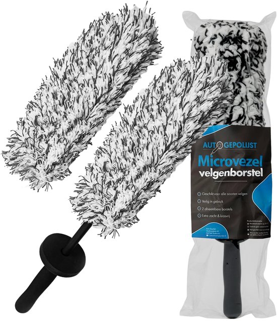 Auto Gepolijst Microvezel Velgenborstel
