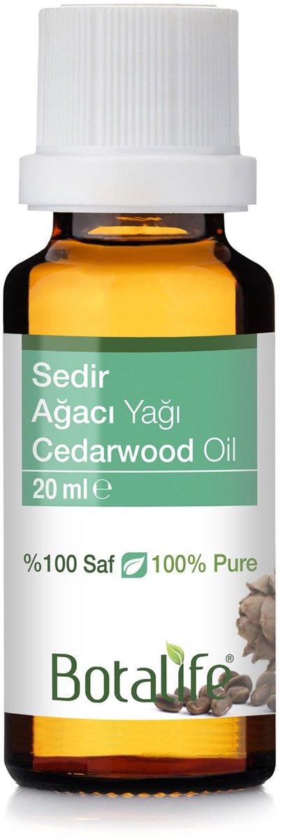 Botalife - Cederolie - Etherische Olie - 100% Puur & Natuurlijk - Cedarwood Oil - Sedir Ağacı Olie - 20 ml