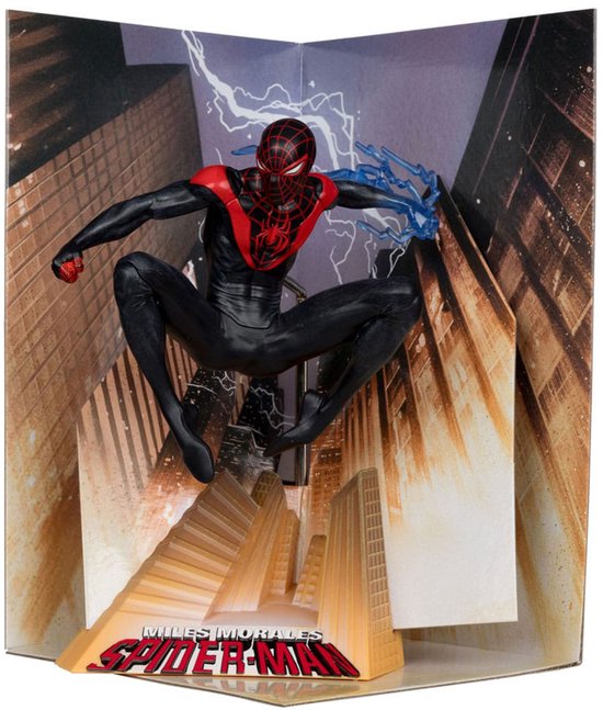 McFarlane Toys Marvel Collection PVC Statue 1/10 Spider-Man (Miles Morales: Spider-Man #1) 13 cm Beeld