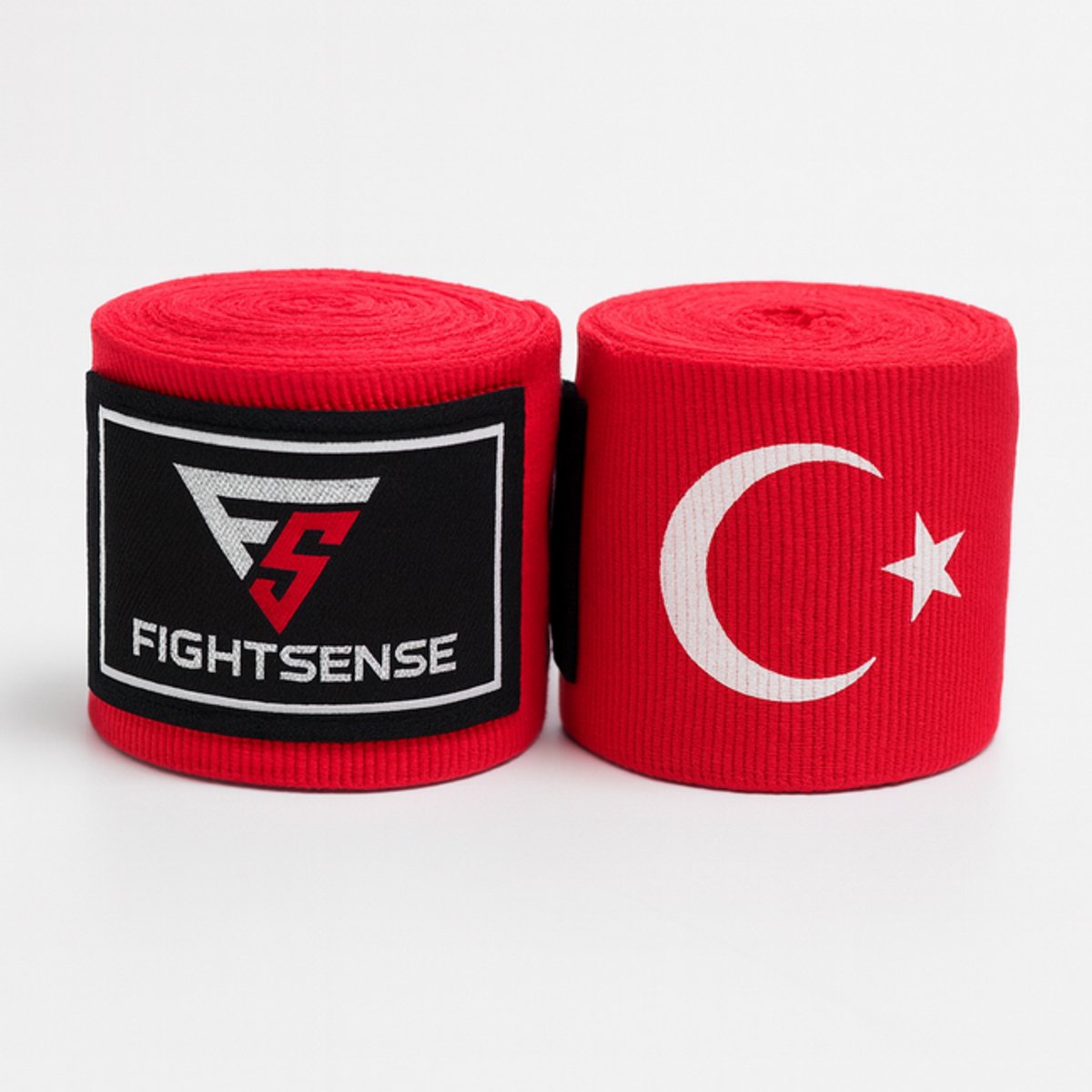 FightSense Apex V1 Bandages 500 cm – Turkije– Handwraps voor Boksen, Kickboksen & MMA