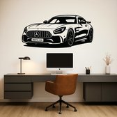 Sticker décoratif - AMG - Logo - Métal haut de gamme - Décoration extérieure - Voiture - Auto