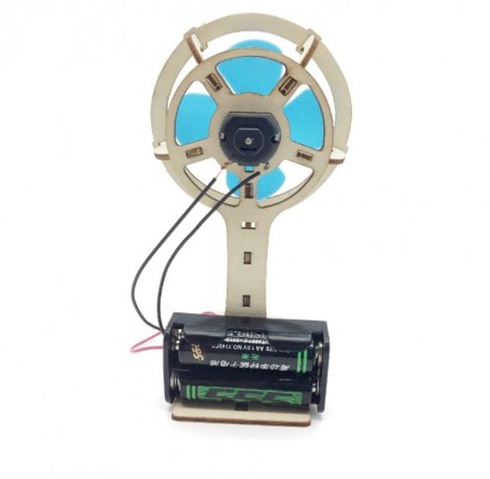 Bouwpakket Science Kit Ventilator Mini voor Jonge Onderzoeker
