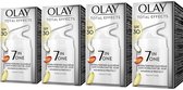 Olay Total Effects - 7-in-1 Dagcrème SPF 30 - 4 x 50 ml