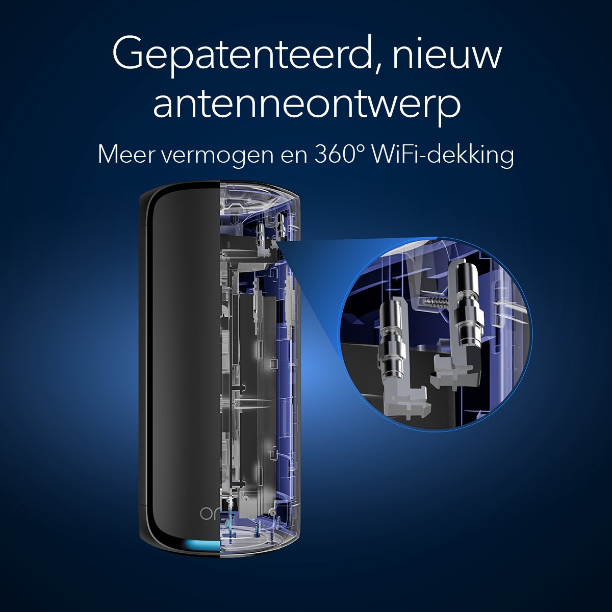 NETGEAR Orbi RBE971SB - Mesh WiFi - WiFi Versterker - WiFi 7 - 27000 Mbps - Quad-Band - Router - Zwart – foto 5