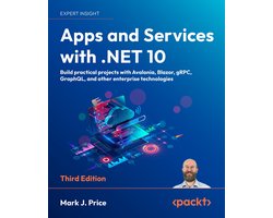 Omslag van Apps and Services with .NET 10