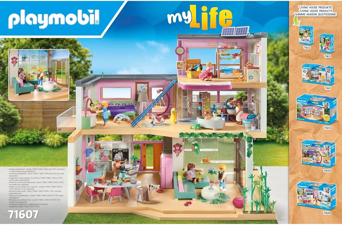 PLAYMOBIL My Life Woonhuis met wintertuin - 71607 — afbeelding 9