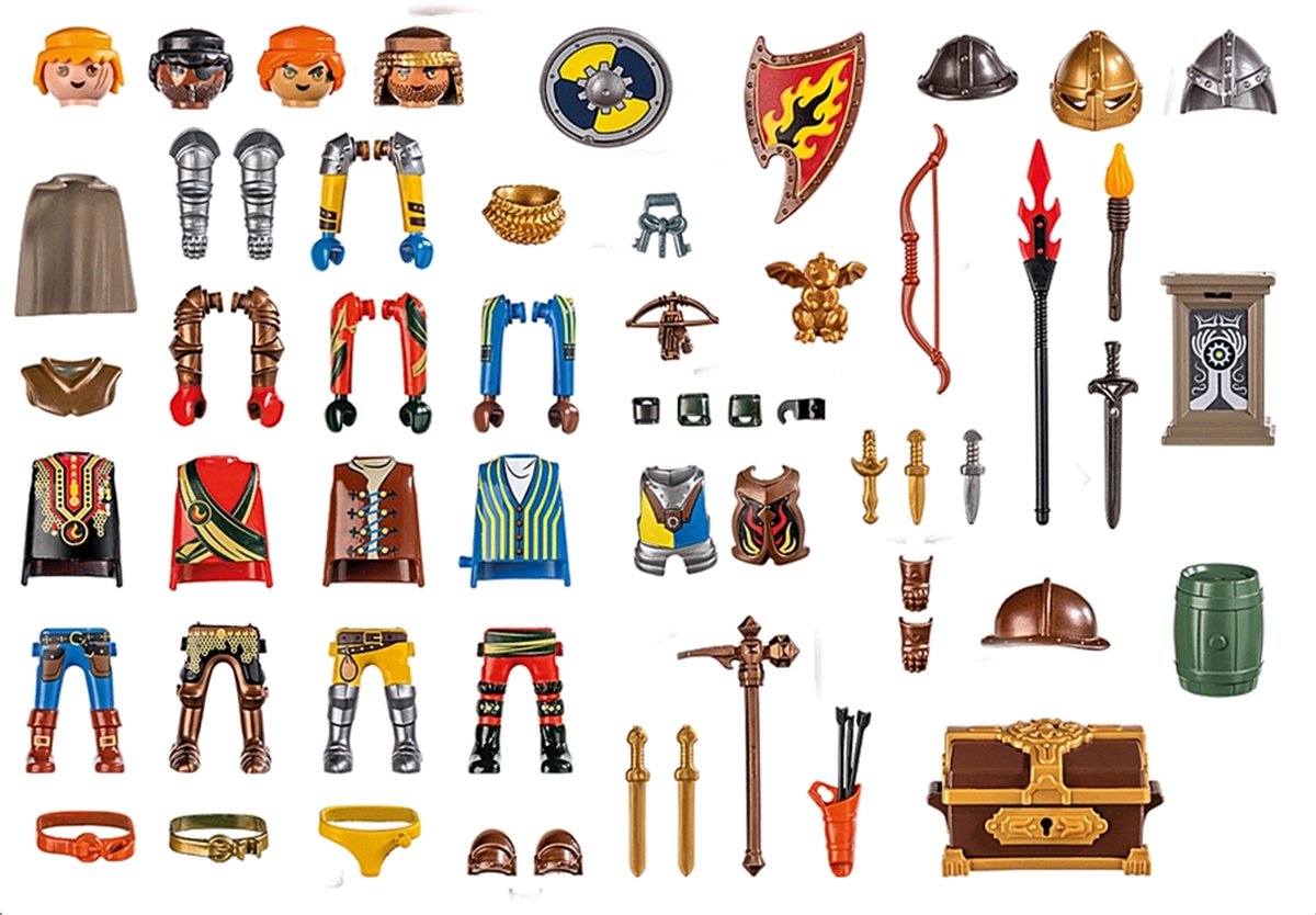 PLAYMOBIL Novelmore My Figures Ridders van Novelmore - 71487 — afbeelding 2
