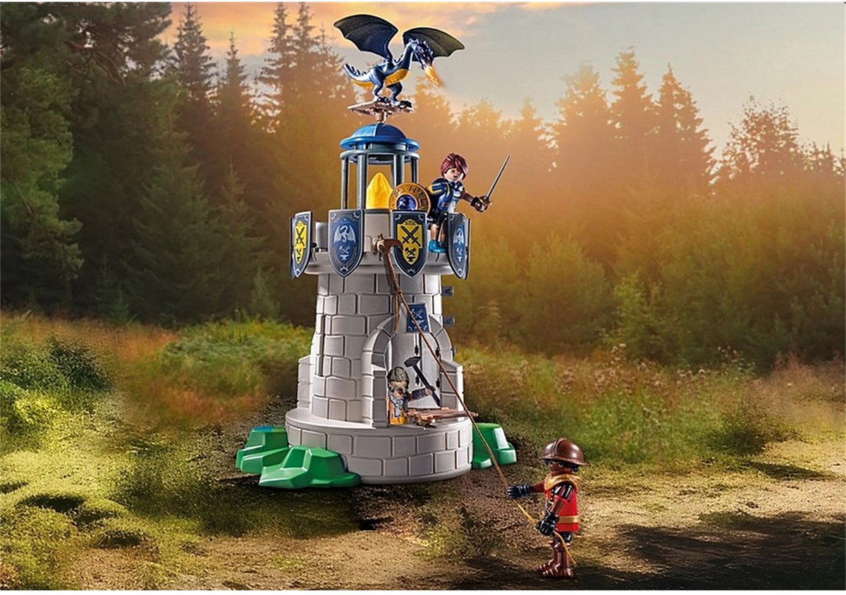 PLAYMOBIL Novelmore Riddertoren met smid en draak - 71483 — afbeelding 14