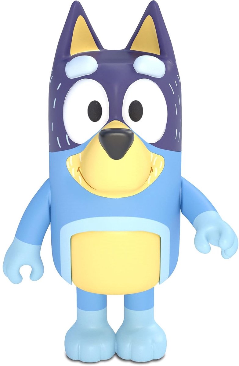 BLUEY - 4 speelfiguren Familie: Bluey, Bingo, Bandit & Chilli - Speelfigurenset — afbeelding 2
