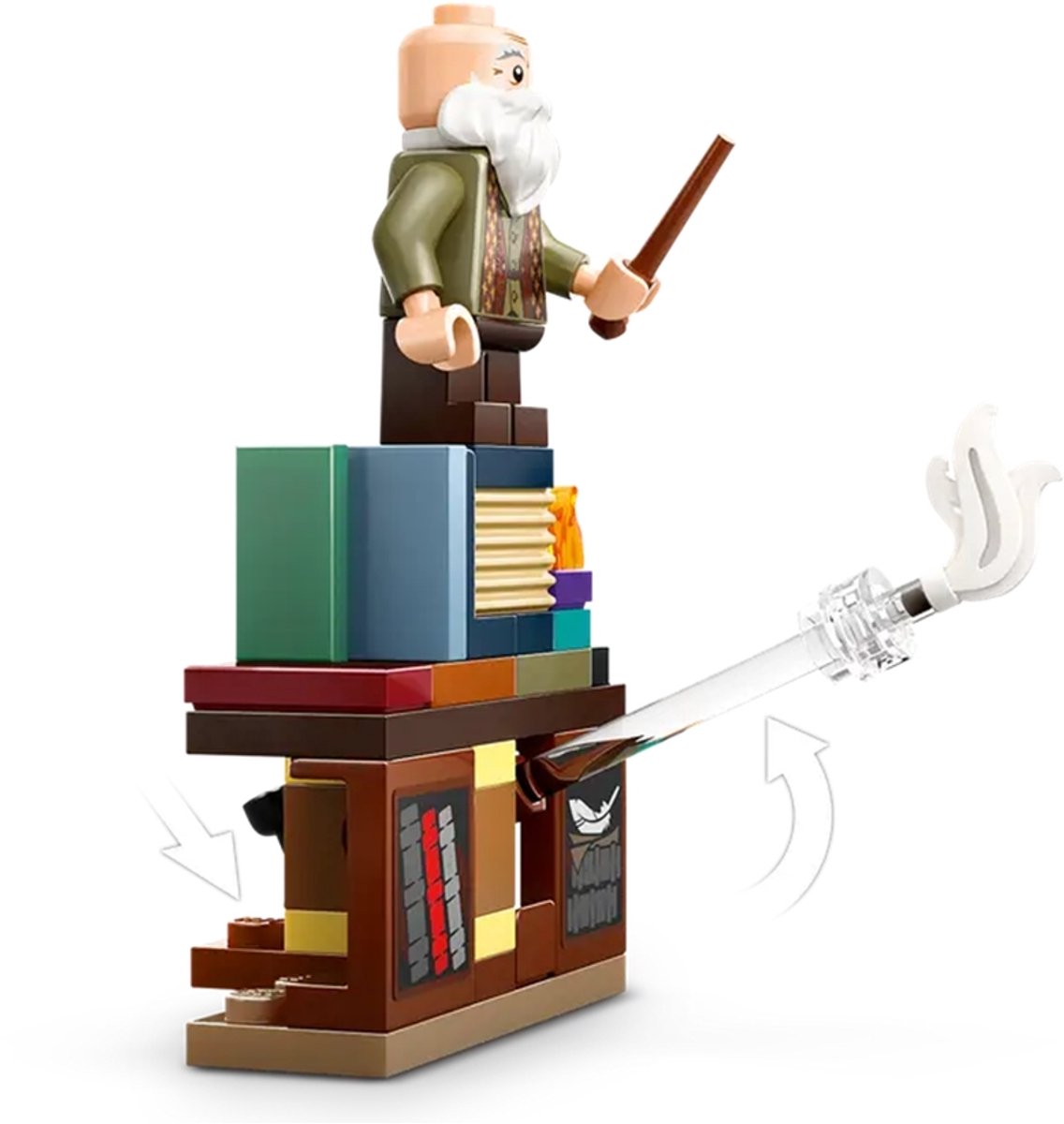 LEGO Harry Potter Kasteel Zweinstein: toverspreukenles Speelgoed voor 8 jaar en ouder 76442 — afbeelding 22