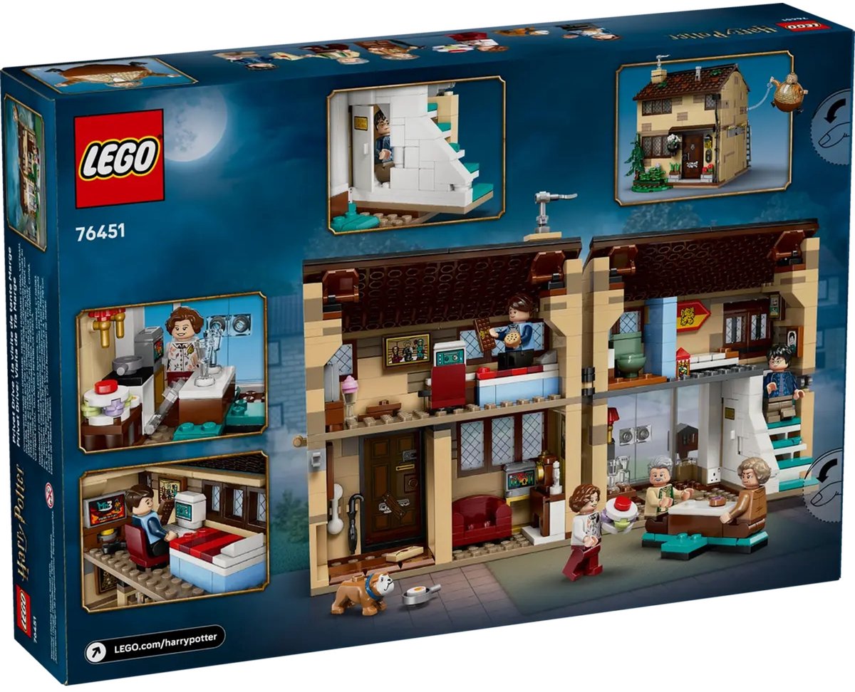 LEGO Harry Potter Ligusterlaan: Bezoek van Tante Margot Bouwpakket - 76451 — afbeelding 14