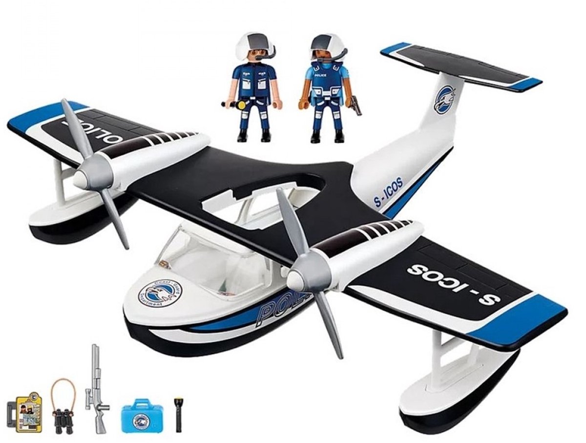 PLAYMOBIL Politiewatervliegtuig - 4445 — afbeelding 12