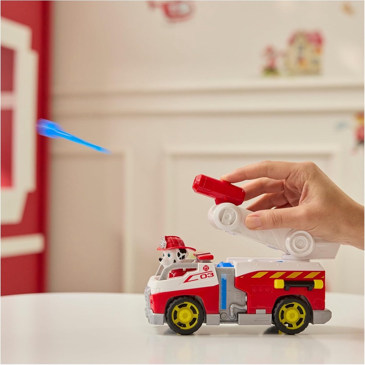 PAW Patrol - Brandweerredding - Marshall's Brandweerwagen - speelgoedauto met speelfiguur — afbeelding 15