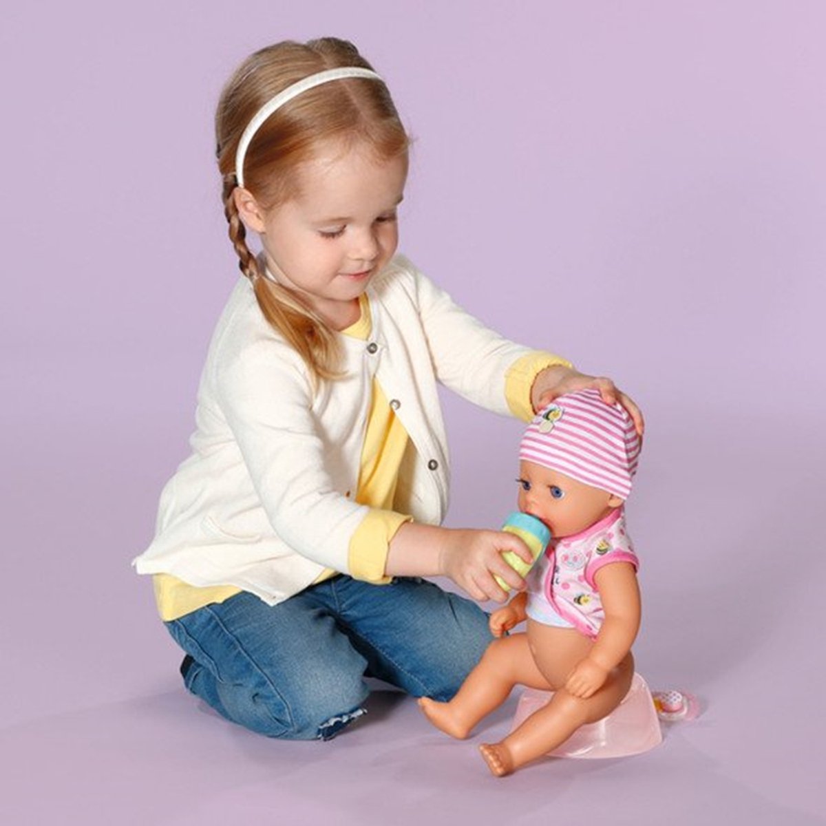 BABY born Lena - Little Baby Girl - 36cm - Babypop — afbeelding 13