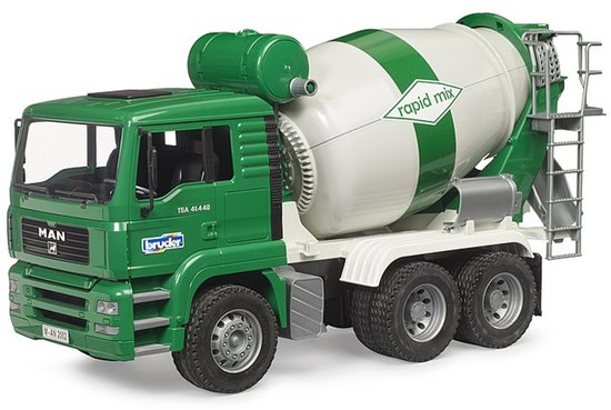 Bruder MAN TGA vrachtwagen met cementmixer