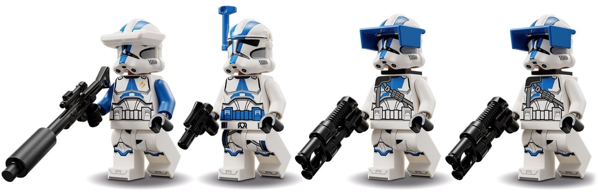 LEGO Star Wars 501st Clone Troopers Battle Pack Bouwbaar Speelgoed met Minifiguren - 75345 — afbeelding 15