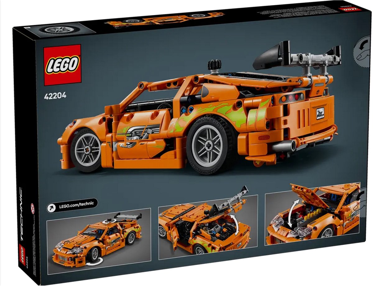 LEGO® Technic Fast and Furious Toyota Supra MK4 set - 42204 — afbeelding 20